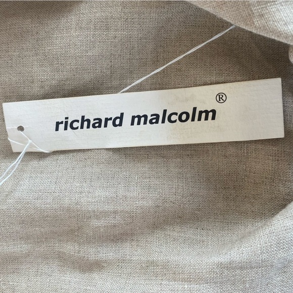 richard malcolm New Size 12/14 Pure Irish Linen Sleeveless Top and Maxi Skirt - Picture 8 of 15